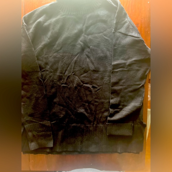 NWOT Glanzition Sweaters for Women Turtleneck Side Split Oversized Pullover - Picture 8 of 11